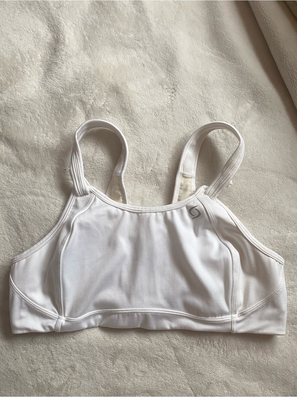 Moving Comfort White Women's Sports Bra